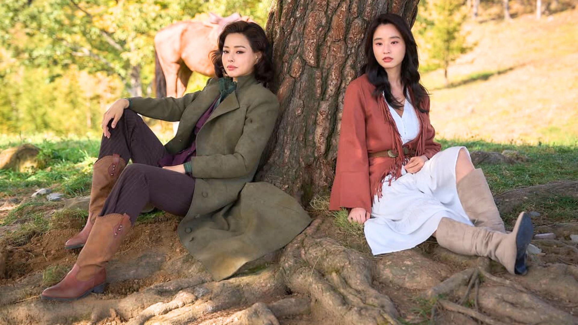 Lee Hanee and Bang Hyo-rin in Aema | Image via Instagram: netflixkr