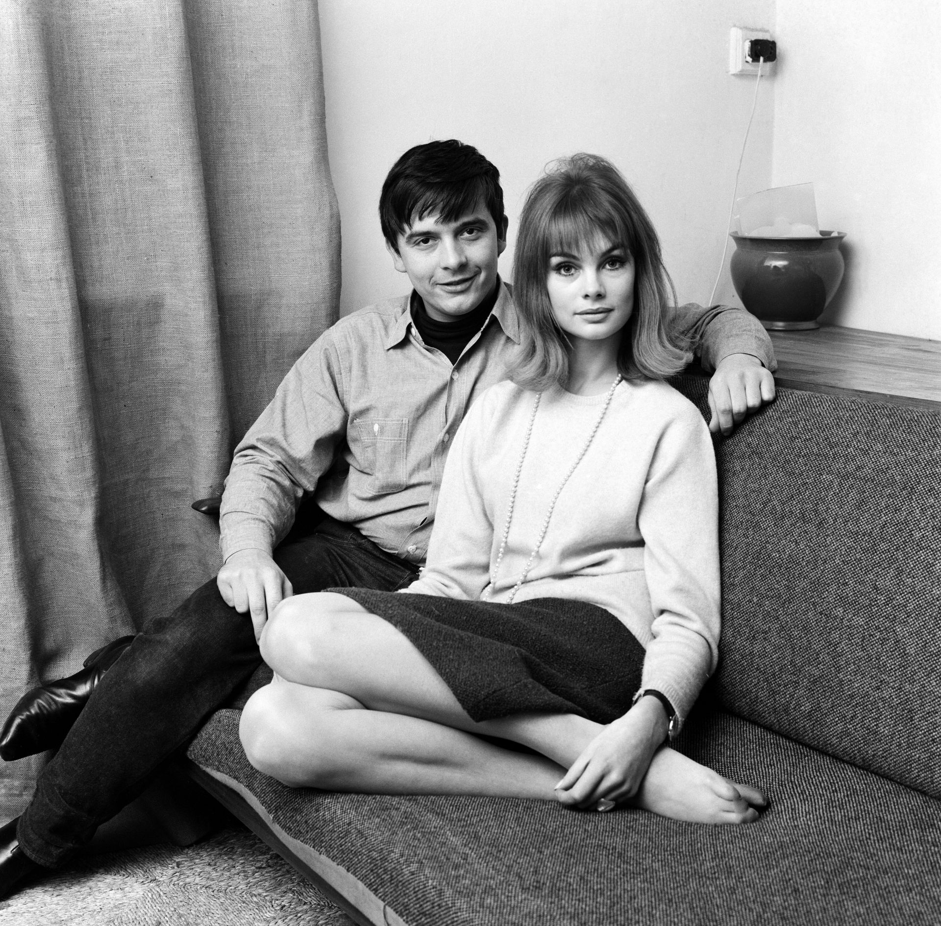 David Bailey and Jean Shrimpton, 1963 - Source: Getty