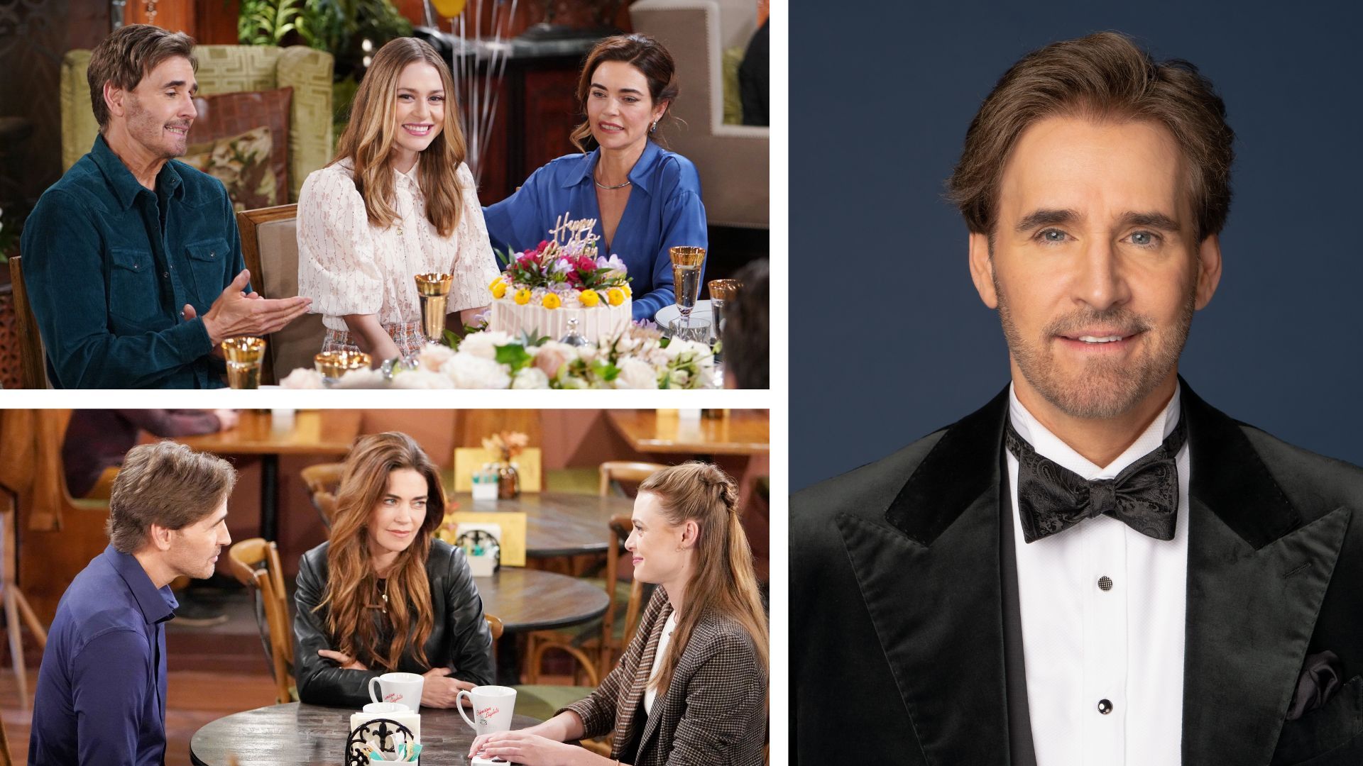 Cole (J. Eddie Peck) has been separated from Vicki (Amelia Heinle) and Claire (Hayley Erin) for now on The Young and the Restless | JPI