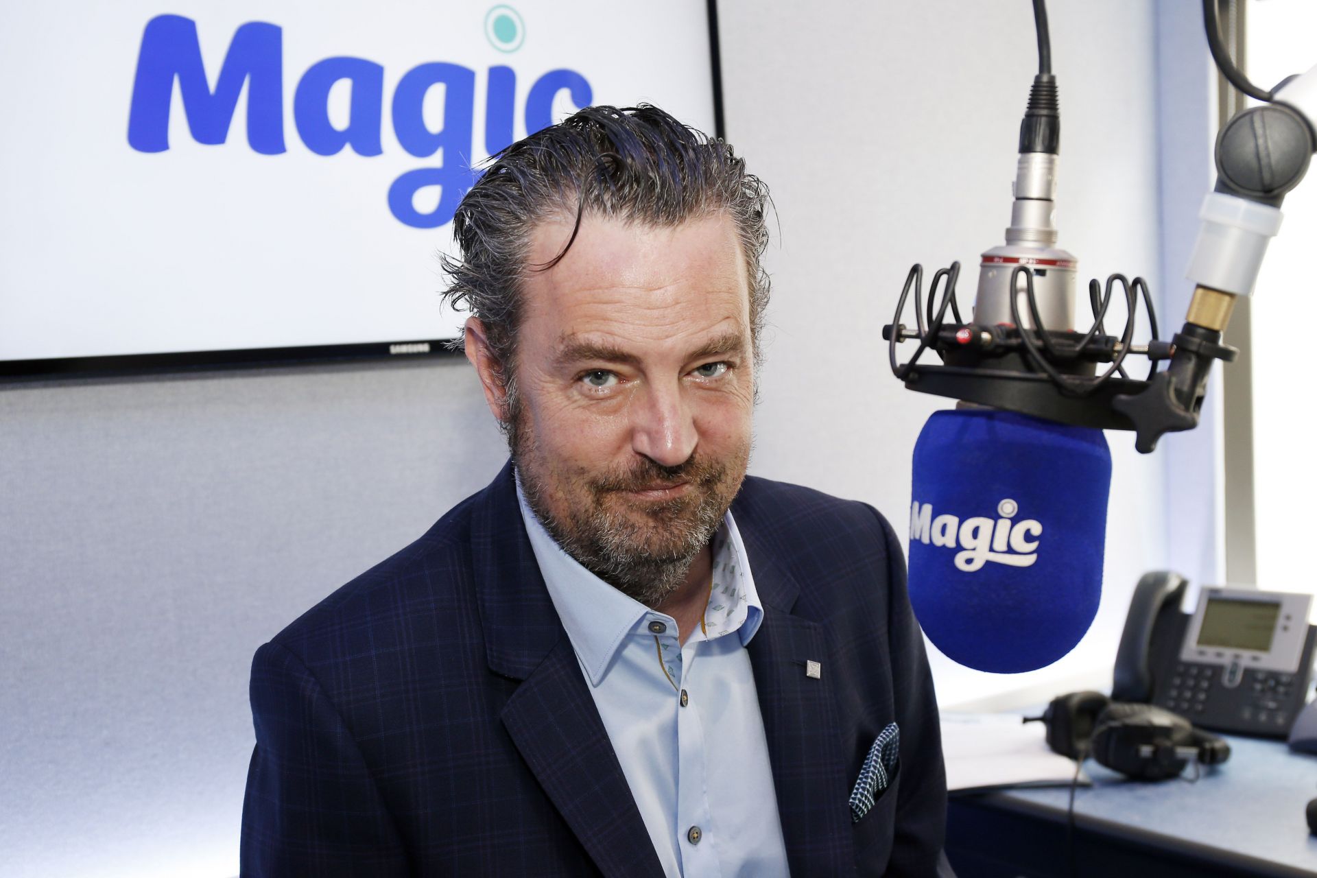 Matthew Perry Visits Bauer Radio - Source: Getty