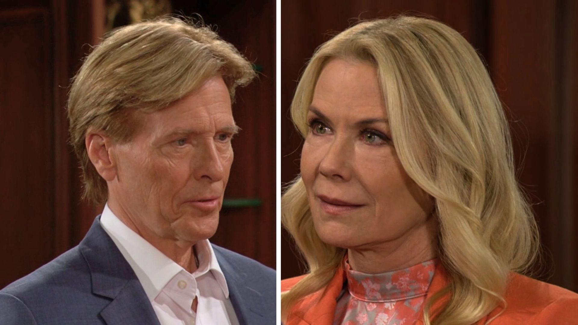 The Bold and the Beautiful: Brooke and Nick talk | Image: CBS