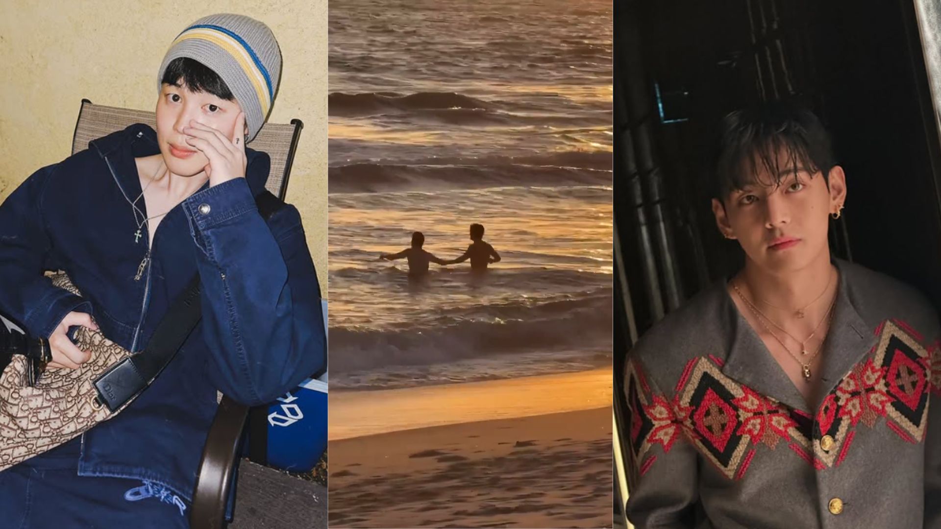 BTS&rsquo; Jimin shares a playful beach video enjoying time with Kim Taehyung