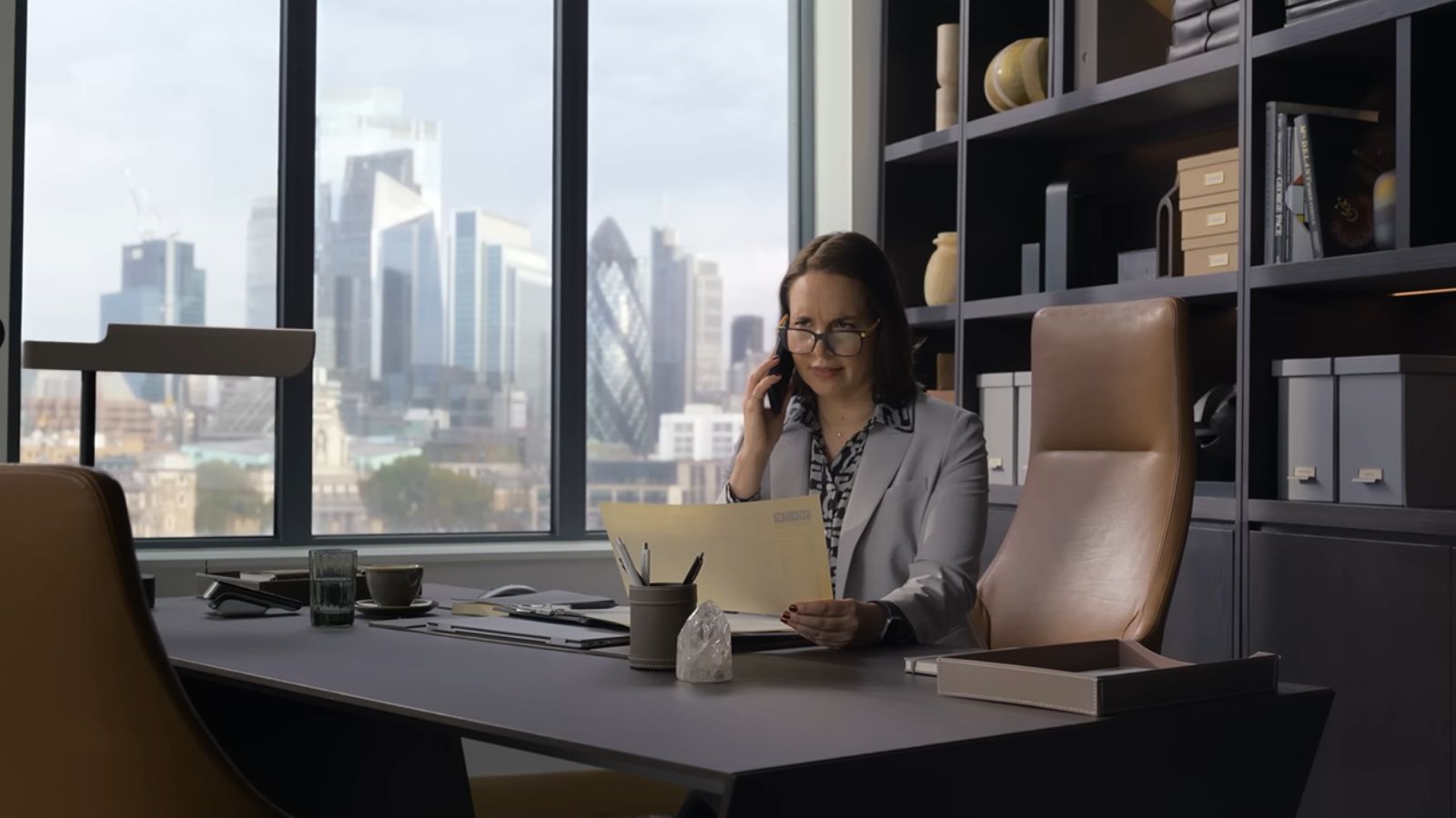 Still from The Thursday Murder Club (Image via Netflix)