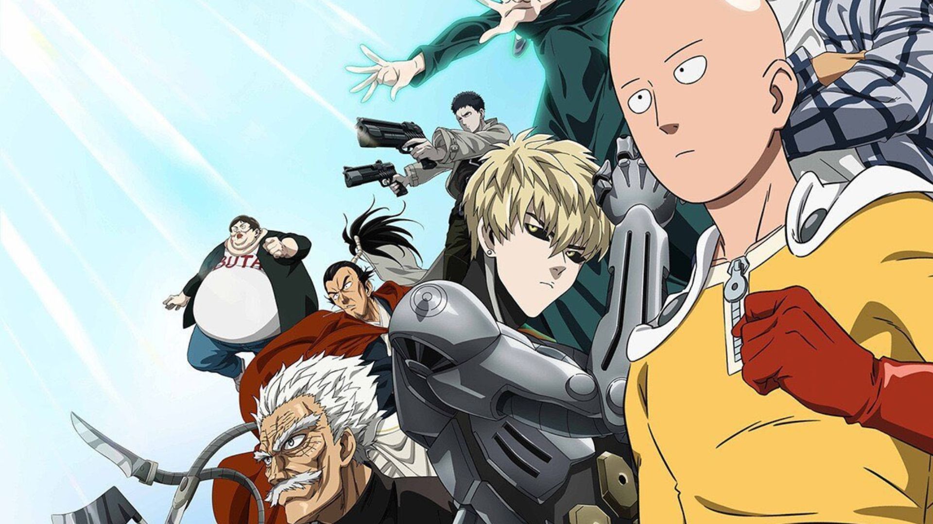 The main cast as seen in the anime poster (Image credit: J.C. Staff)