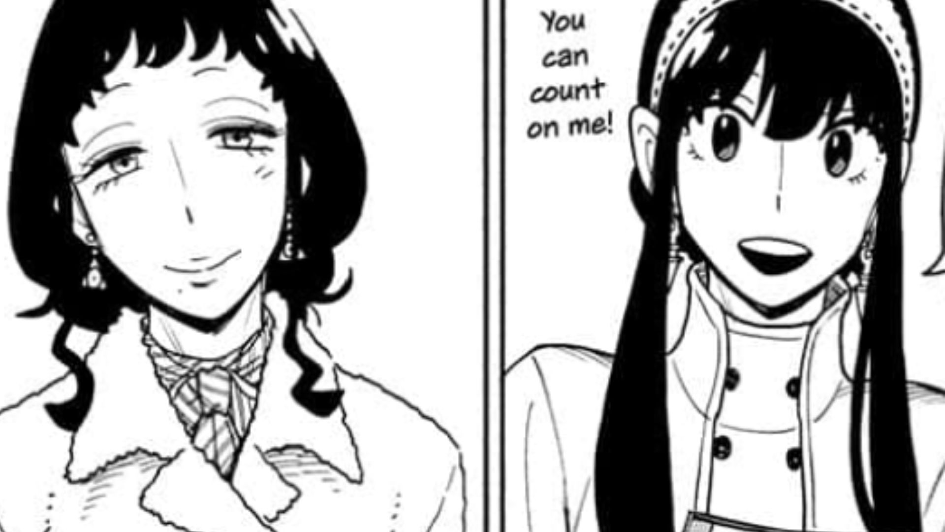 Yor and Milinda as seen in manga (Image credit: Shueisha)