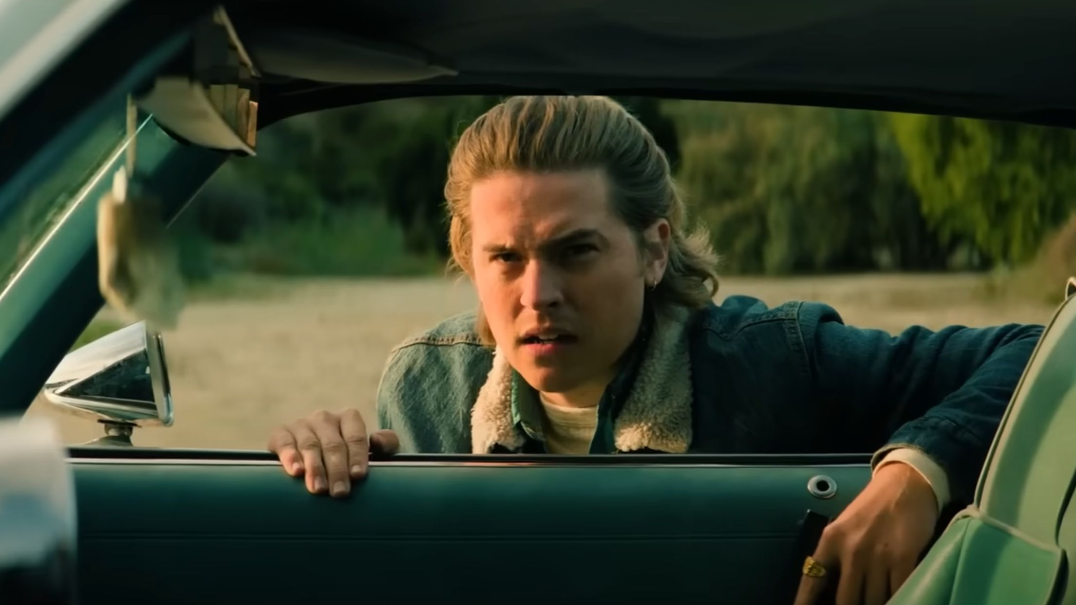 Dylan Sprouse in Under Fire (Image via YouTube/ONE Media Coverage)