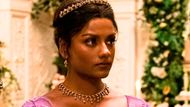 Simone Ashley as Kate Sharma in Bridgerton (Image via Netflix)