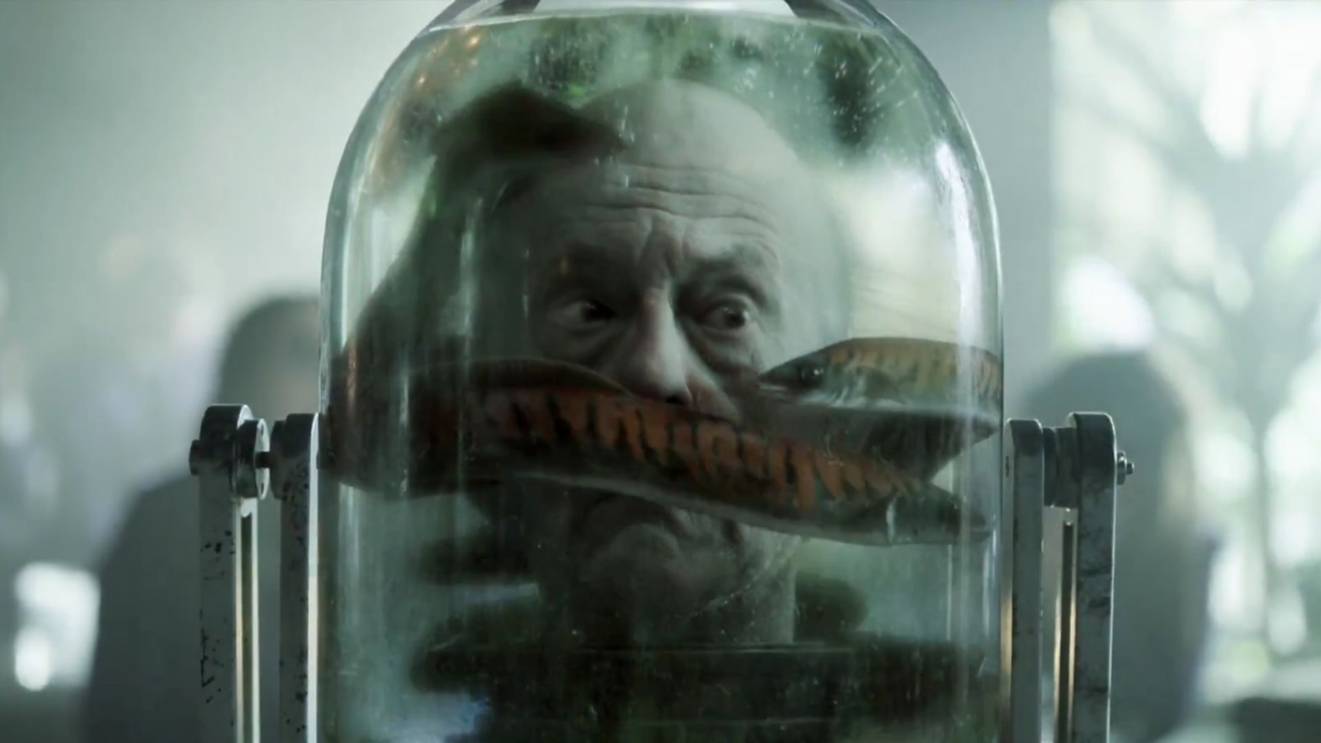 Professor Orloff pranked with eels (Image via X/@netflix)