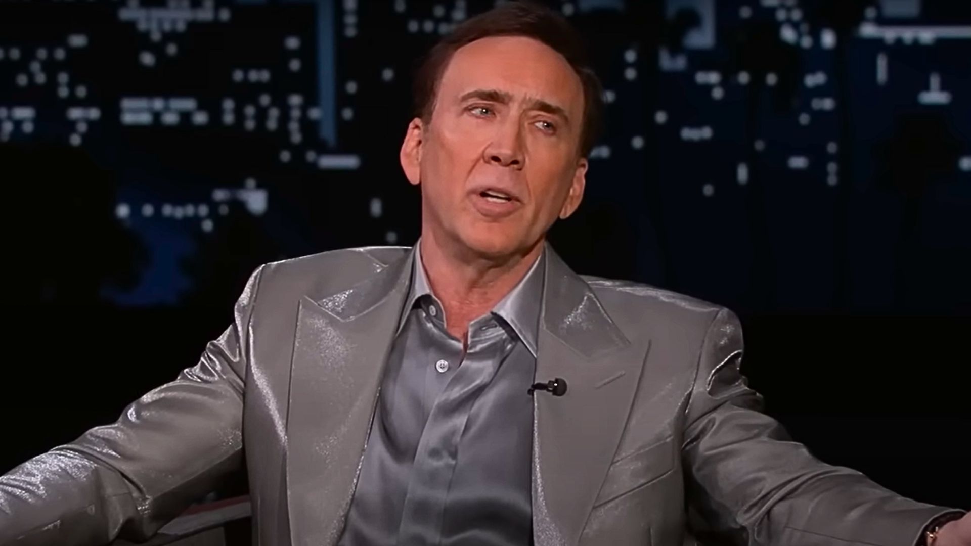 Nicholas Cage to headline True Detective Season 5 (Image via Jimmy Kimmel Live)