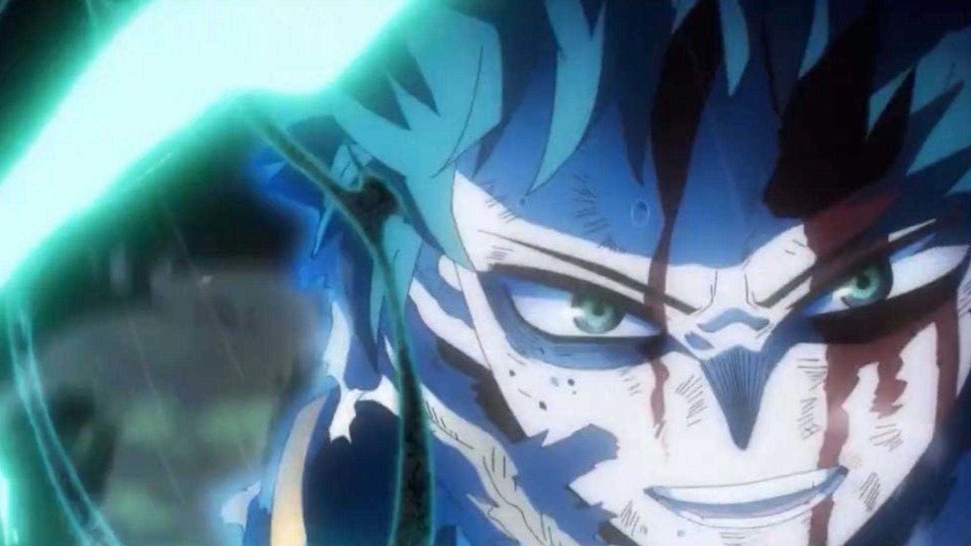 Midoriya as seen in anime