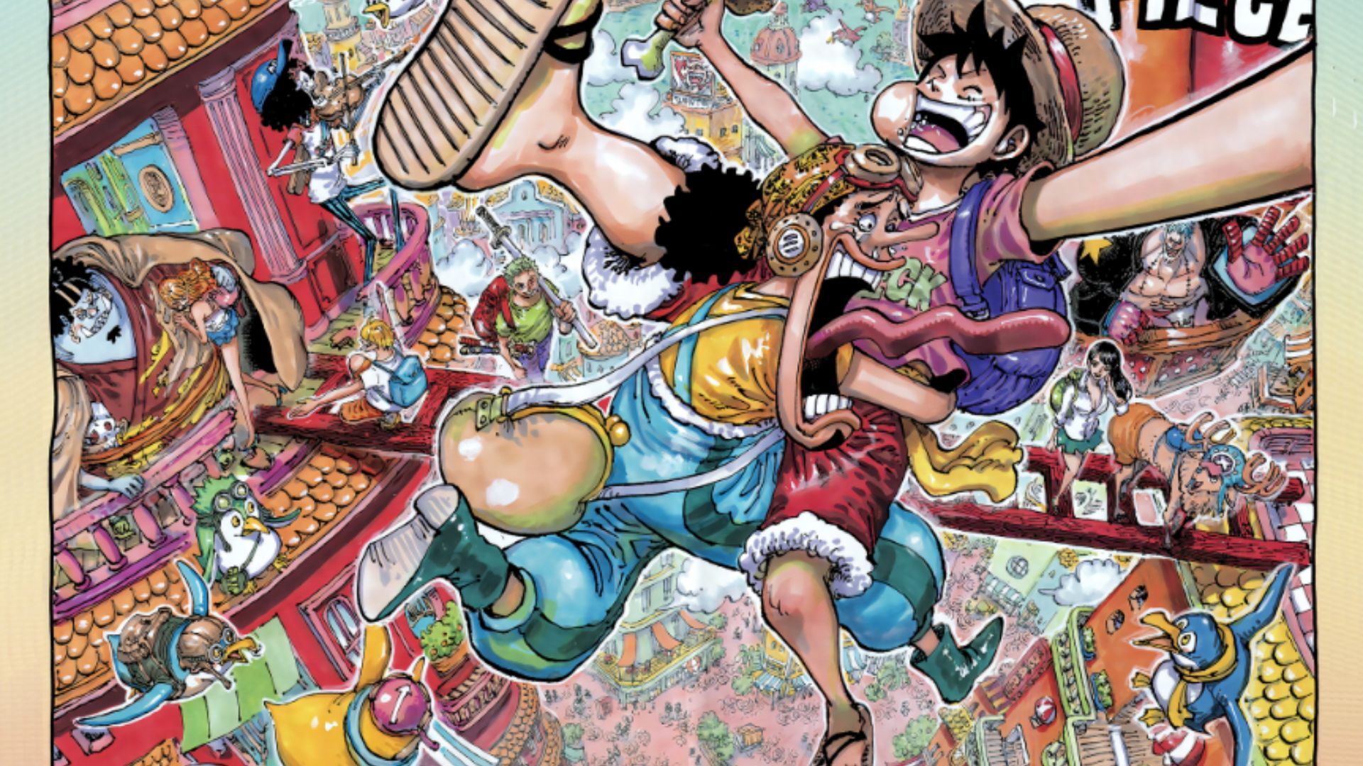 A cover image from One Piece manga (Image Source: Shueisha)