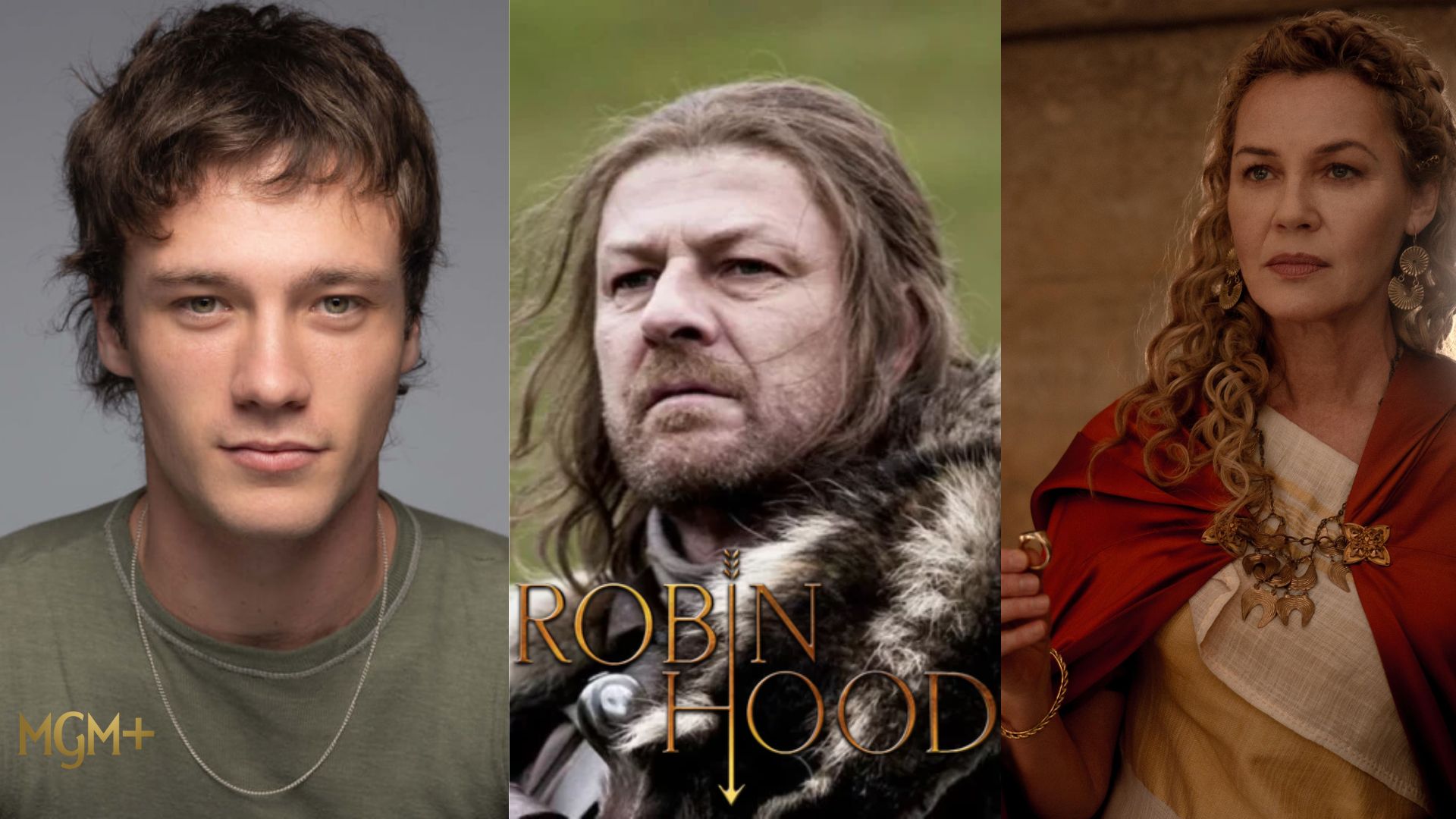 Jack Patten, Sean Bean and Connie Nielsen | Images via IMDB
