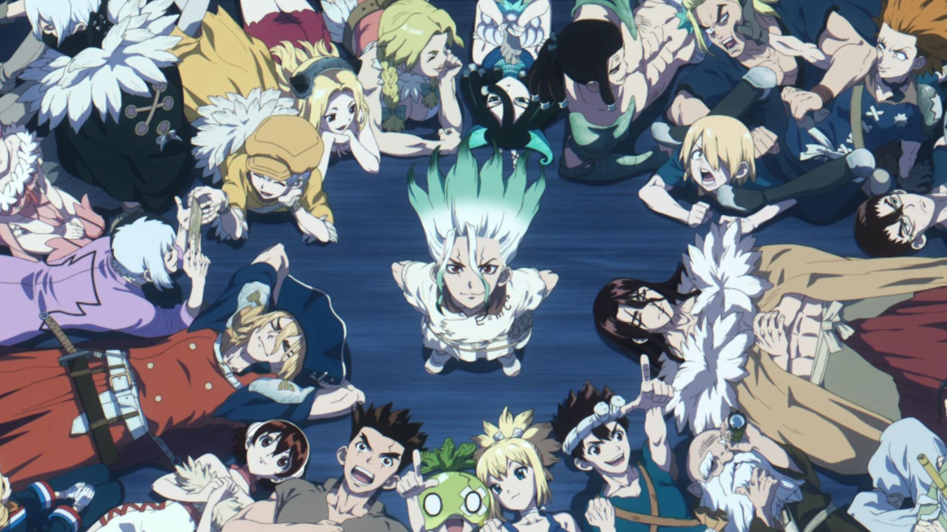 Senku and his friends 