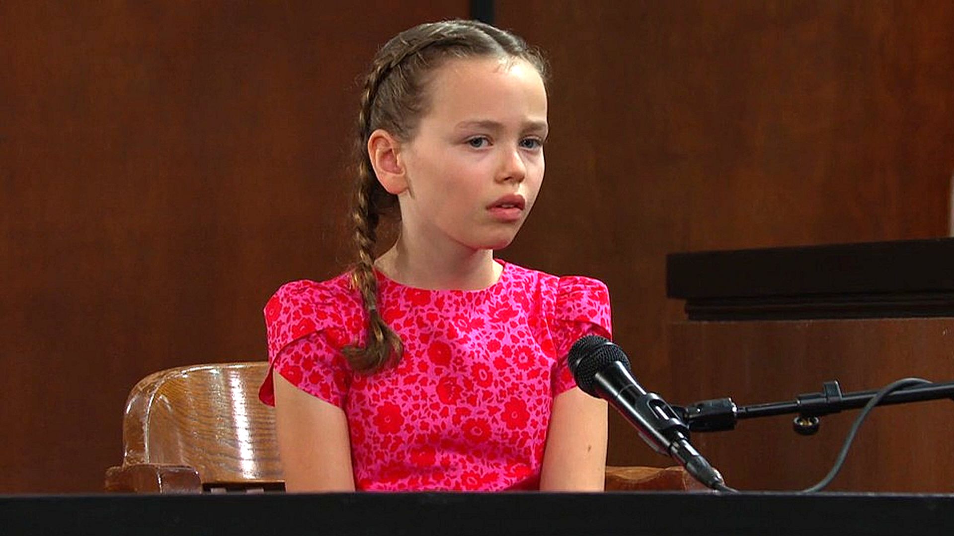Days of Our Lives&#039; Rachel on the witness stand. | Image Source: Peacock