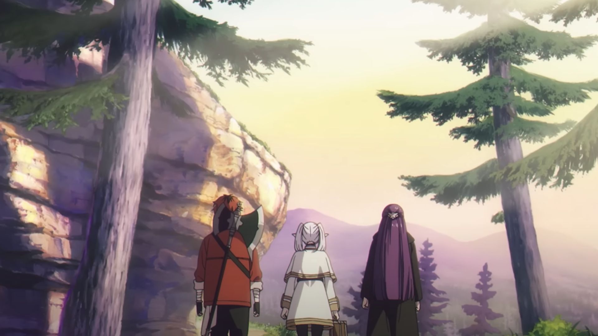 Frieren and her party go on another adventure (Image Source: Studio Madhouse)