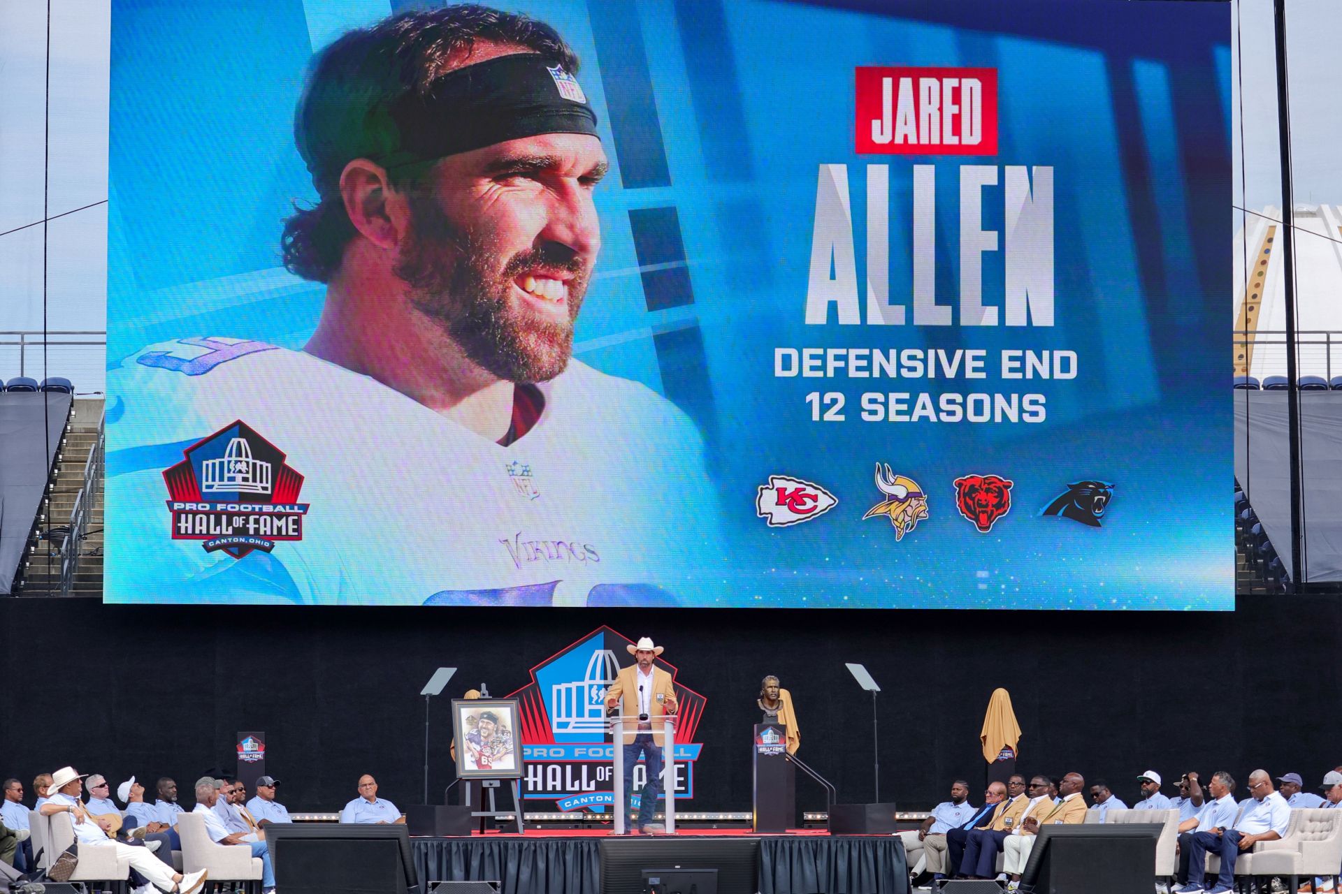 NFL: AUG 02 HOF Class of 2025 Enshrinement - Source: Getty