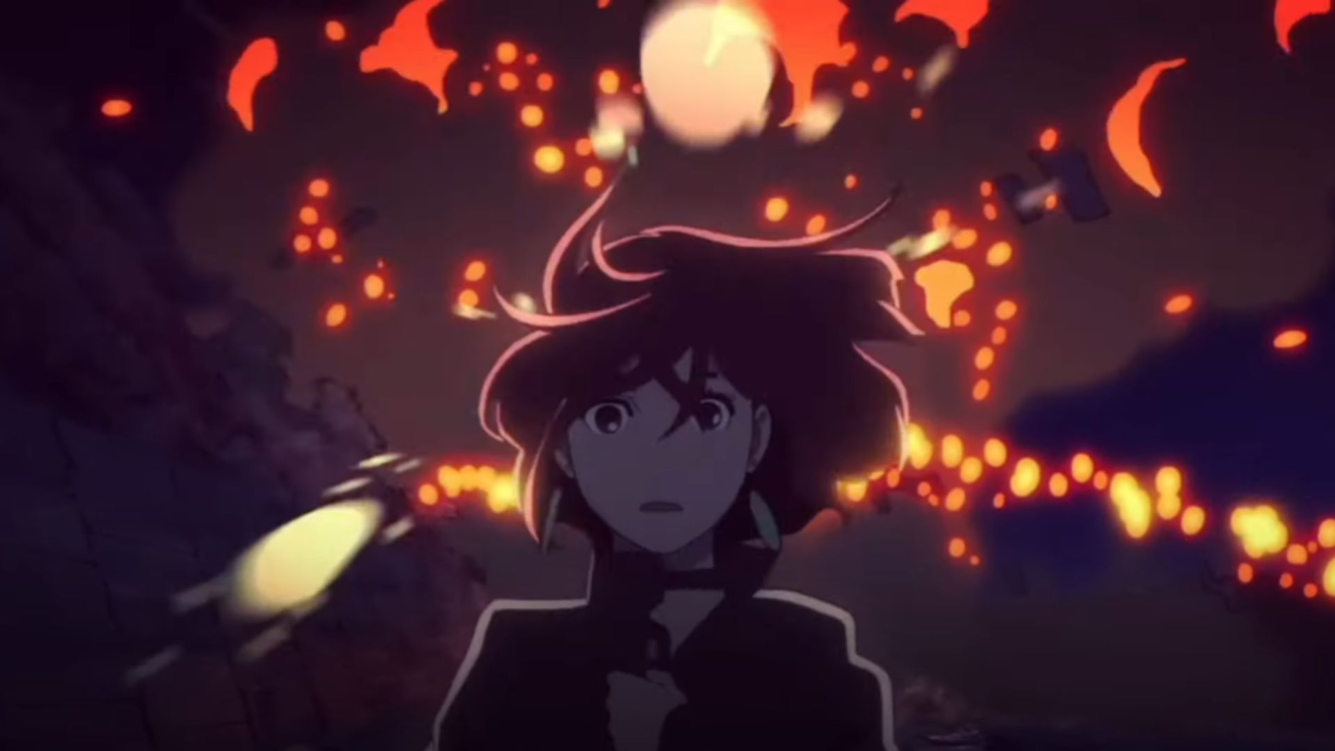 Momo, upon hearing Okarun&#039;s real name for the first time (Image Source: Science SARU)
