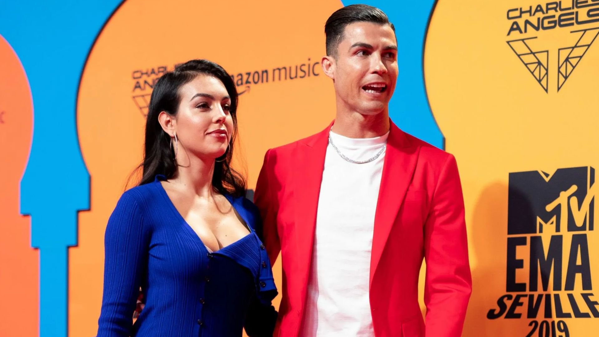 Georgina Rodr&iacute;guez and Cristiano Ronaldo
