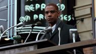 Denzel Washington was nominated for an Oscar for Malcolm X. (Image via HBO Max)