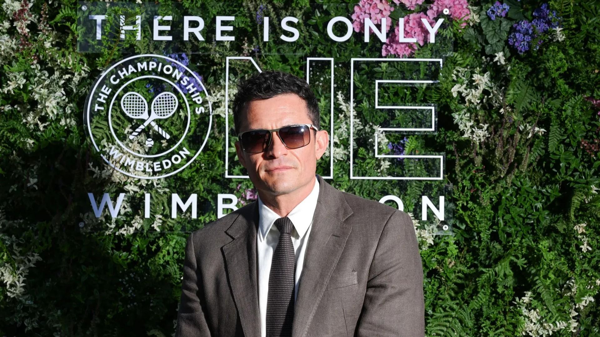 Orlando Bloom in the AELTC