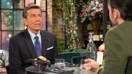 Jack (Peter Bergman) learned more than he gave away with Cane (Billy Flynn) on The Young and the Restless | Image: CBS