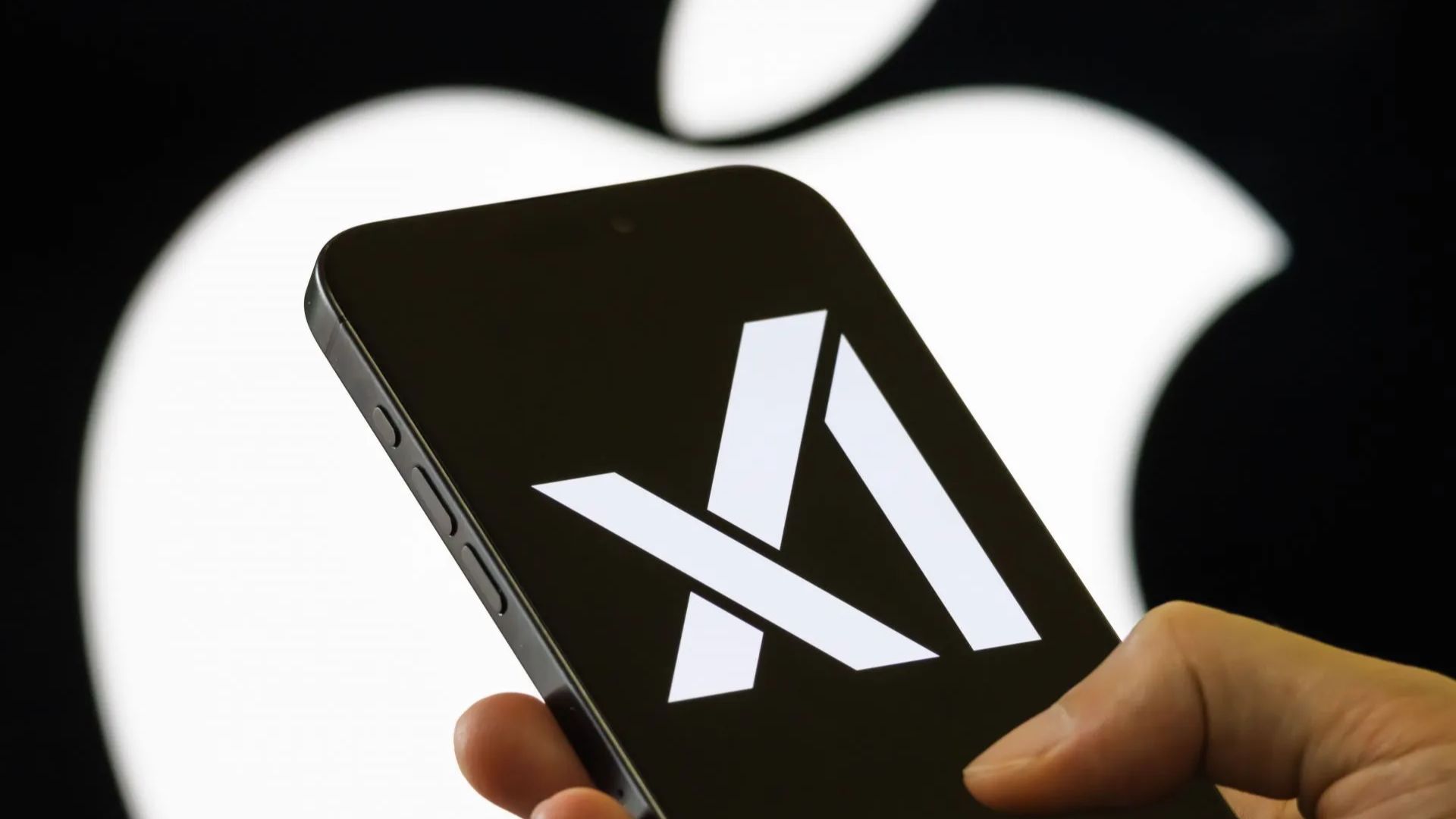 Elon Musk threatens to take legal action against Apple (Getty via Soap Central CMS - Resized on Canva)