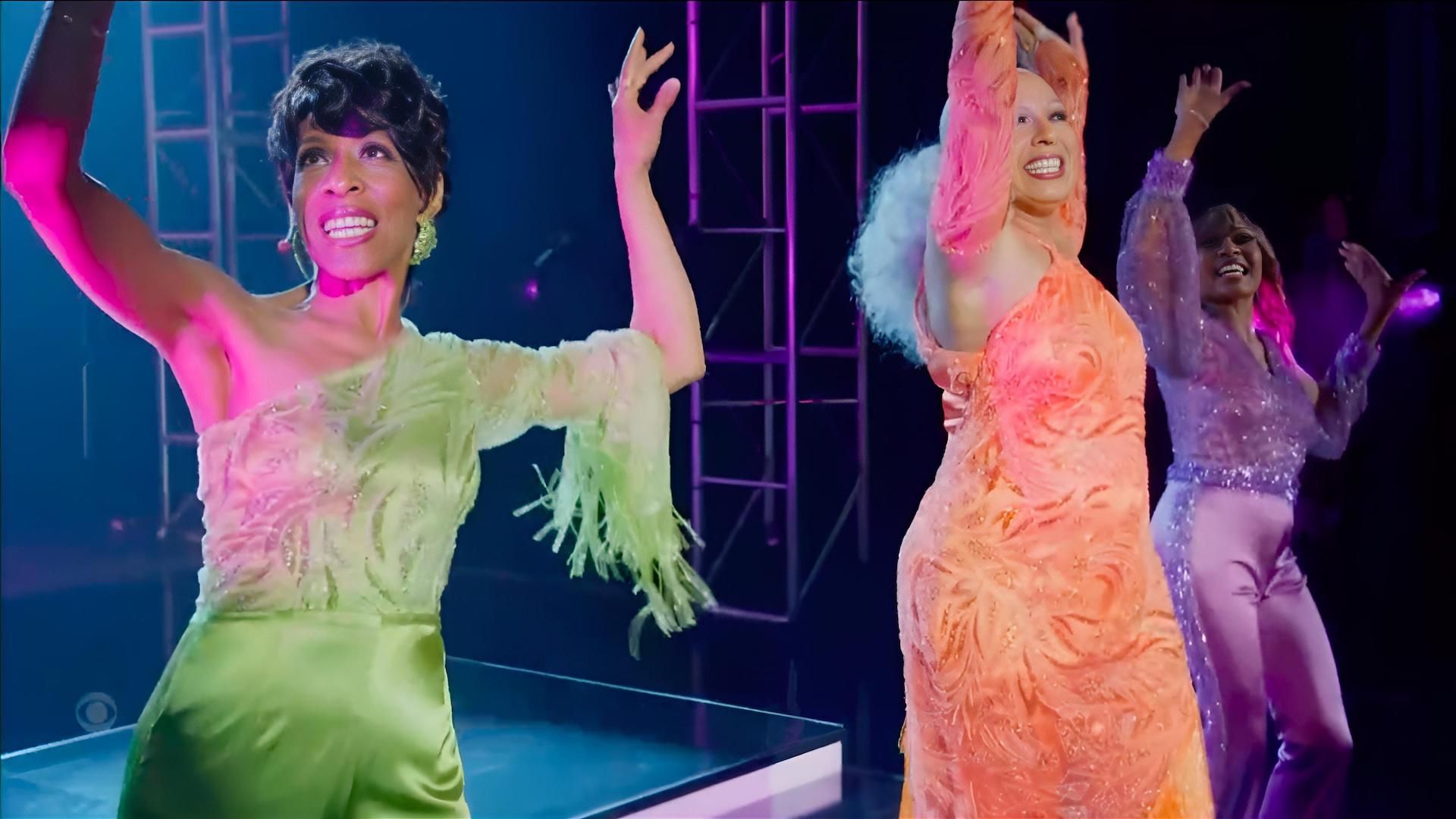 Sharon, Anita, and Tracy had a big surprise for their audience that would have to wait 