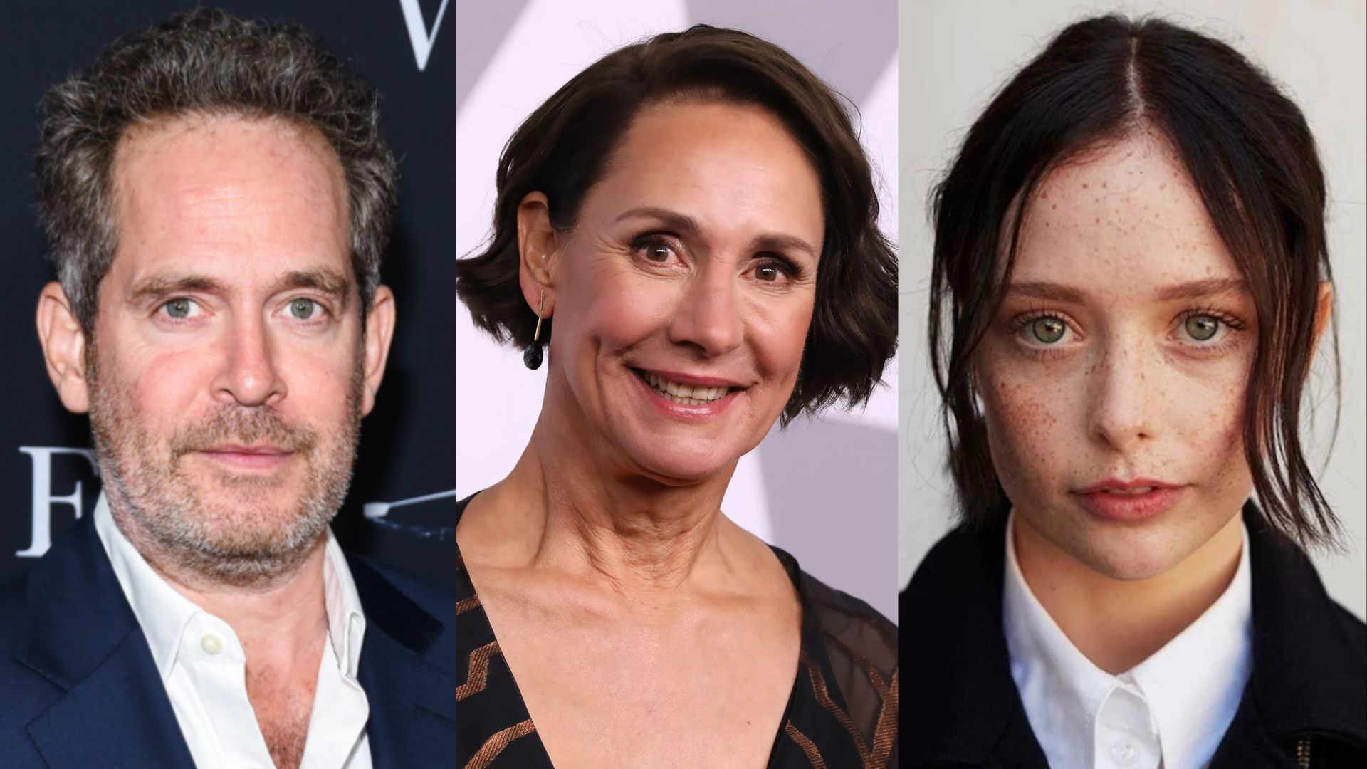 Tom Hollander, Laurie Metcalf e Suzanna Son | Images via IMDB