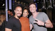 Bryton James, Christel Khalil, and Daniel Goddard | Image: JPI