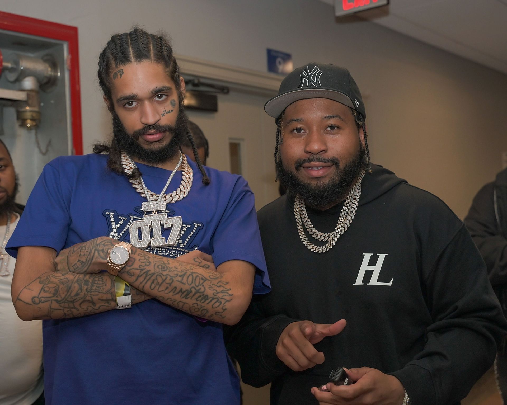 DJ Akademiks claims streamer Adin Ross is being subpoenaed by ROC Nation. (Photo by Johnny Nunez/WireImage)