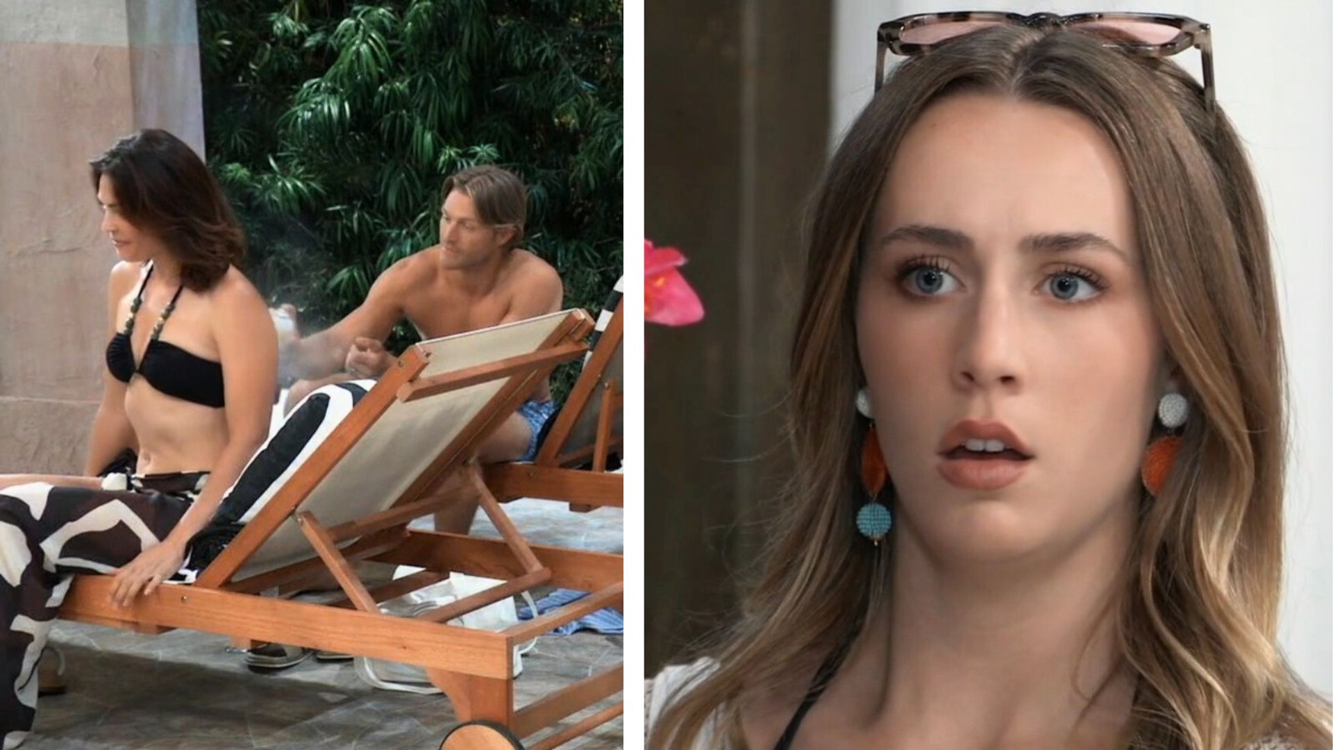 Josslyn is shocked to see Britt is alive at the Five Poppies Resort on General Hospital | Image: ABC