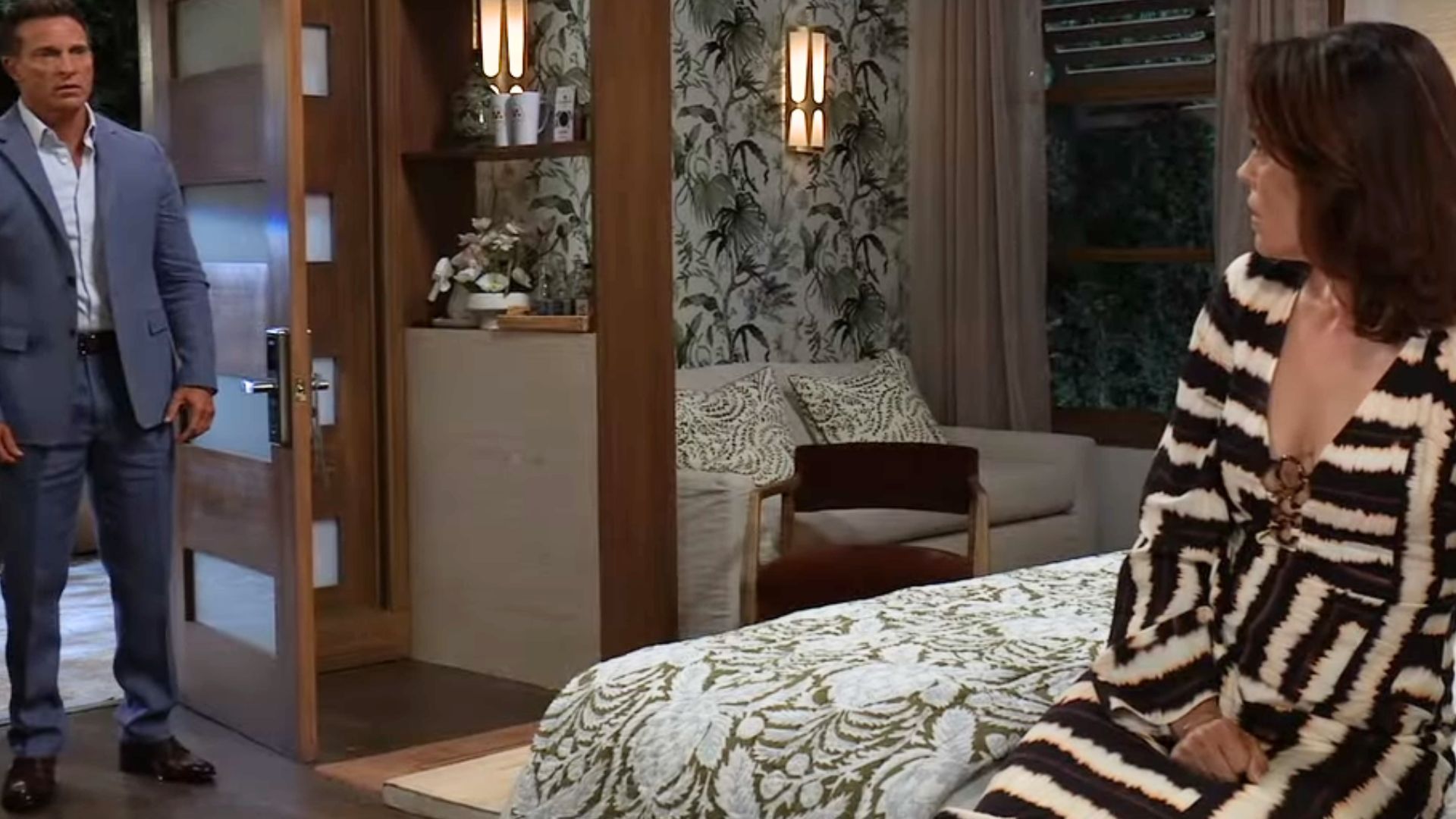 Jason has a warning for Britt on General Hospital | Image: ABC
