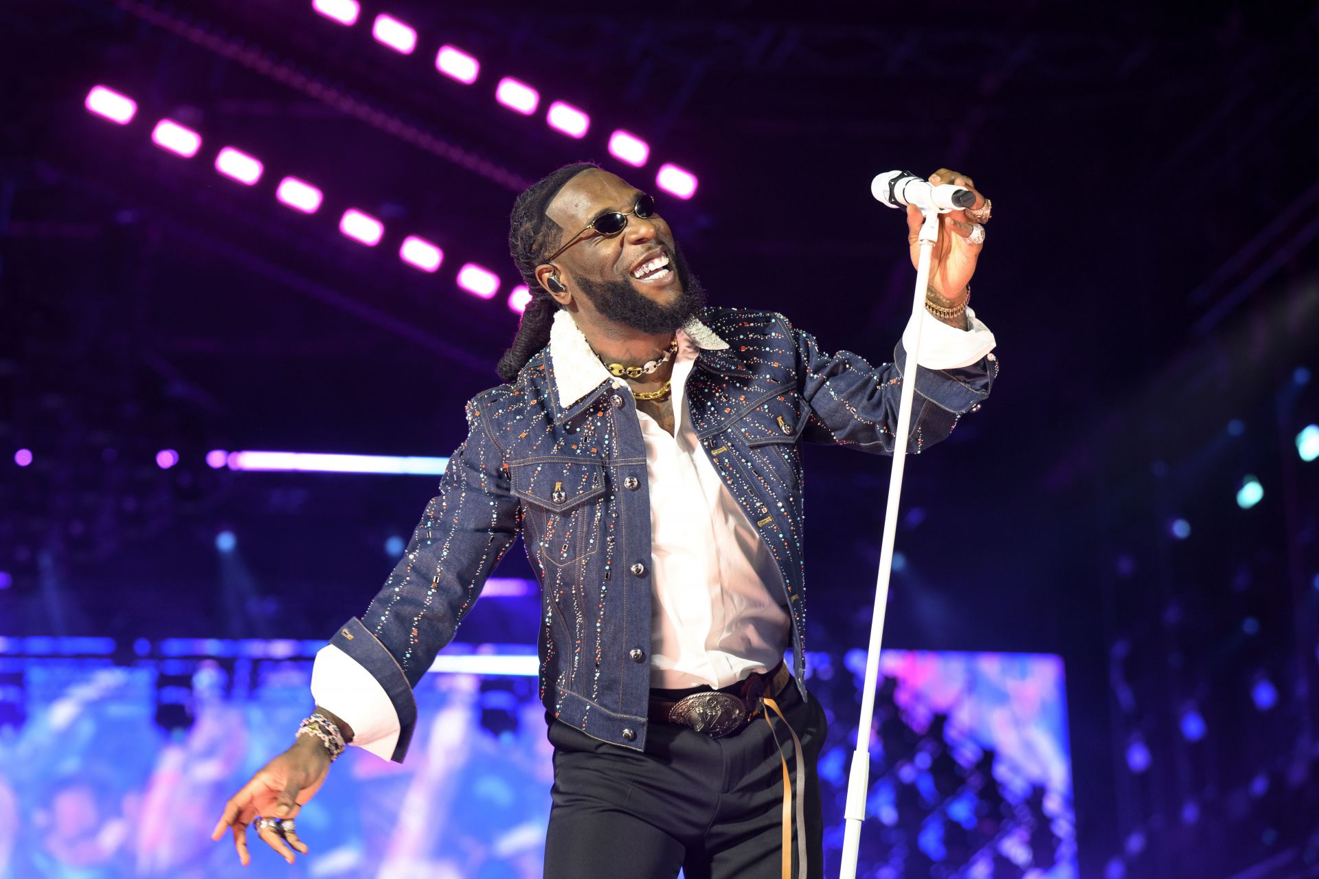 Burna Boy Performs At Stade de France In Paris - Source: Getty