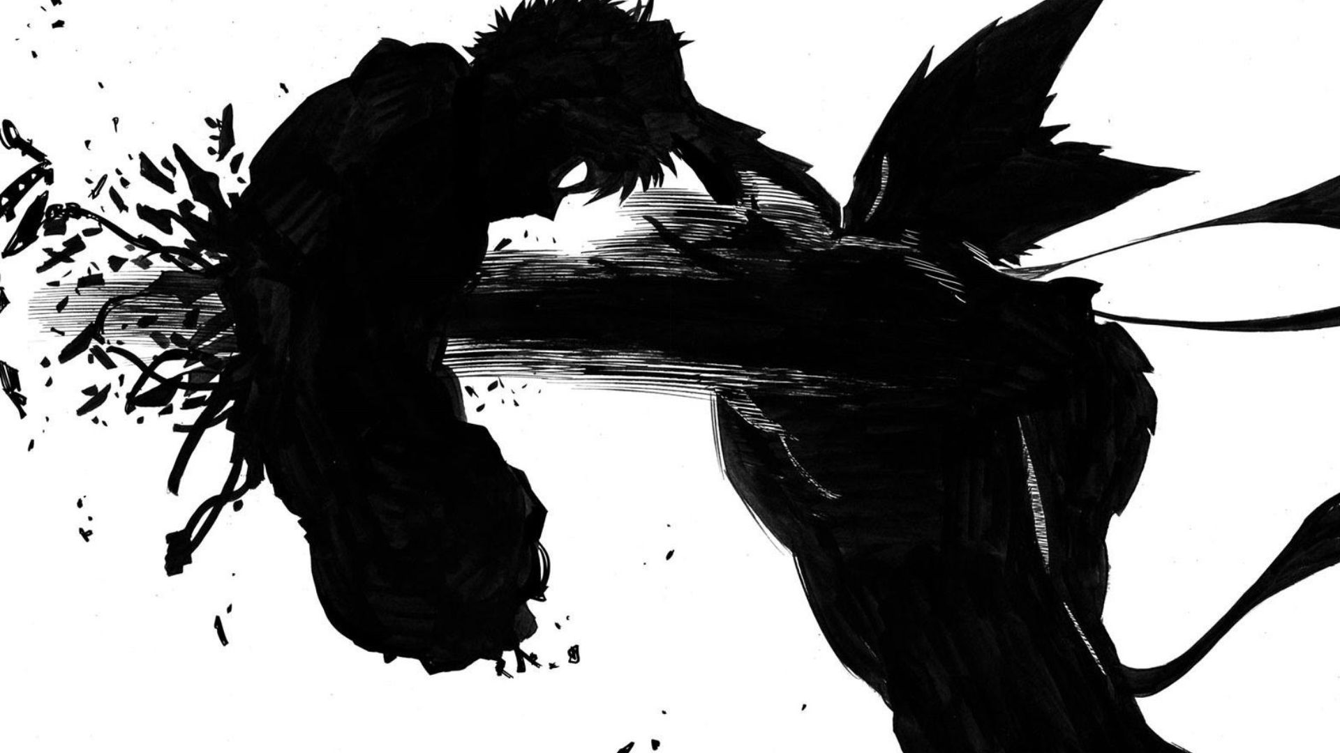 Garou kills Genos as seen in the manga 