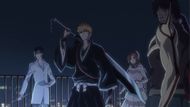Uryu Ishida, Ichigo Kurosaki, Orihime Inoue, and Yasutora Sado (Image Credits: Studio Pierrot)
