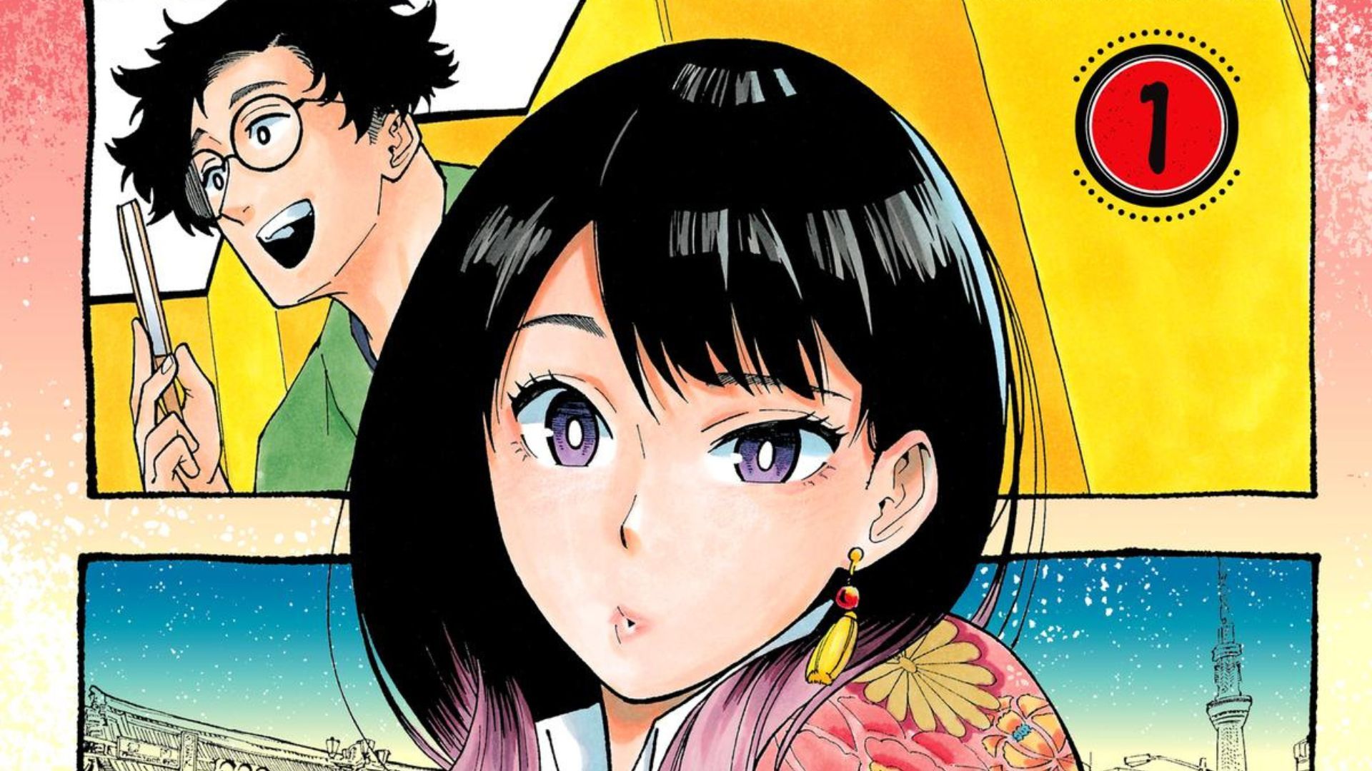 Akane and Tooru as seen in the manga cover (Image credit: Shueisha)
