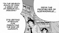 The prophecy of Nostradamus (Image credit: Shueisha)