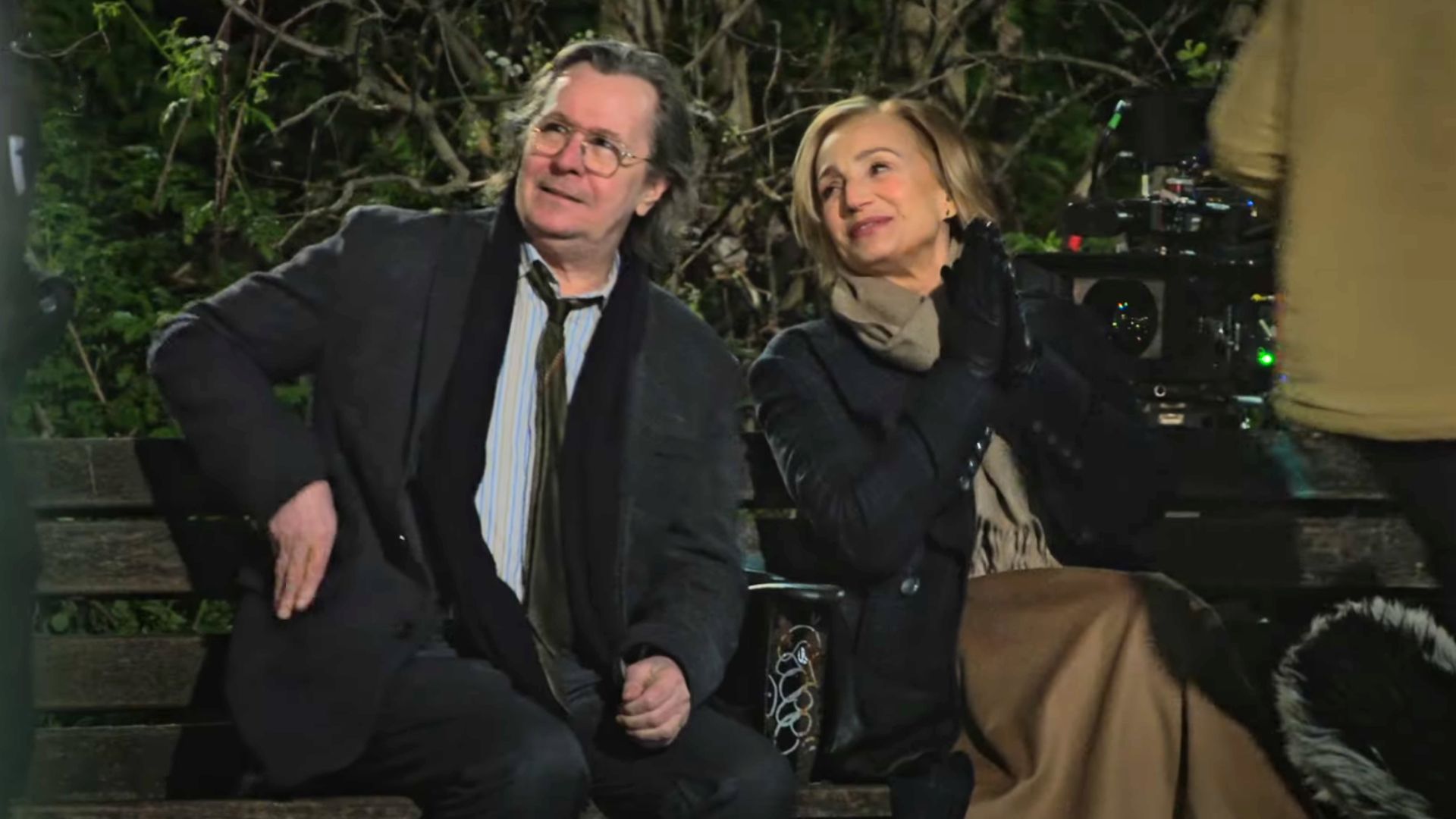Gary Oldman and Kristin Scott Thomas in Slow Horses | Image via YouTube/Apple TV