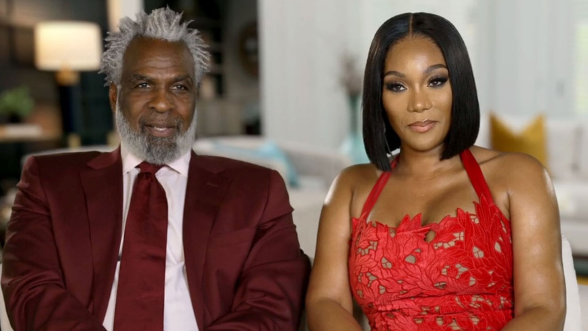 Charles Oakley and Angela Oakley from The Real Housewives of Atlanta Season 16 (image via Bravo)