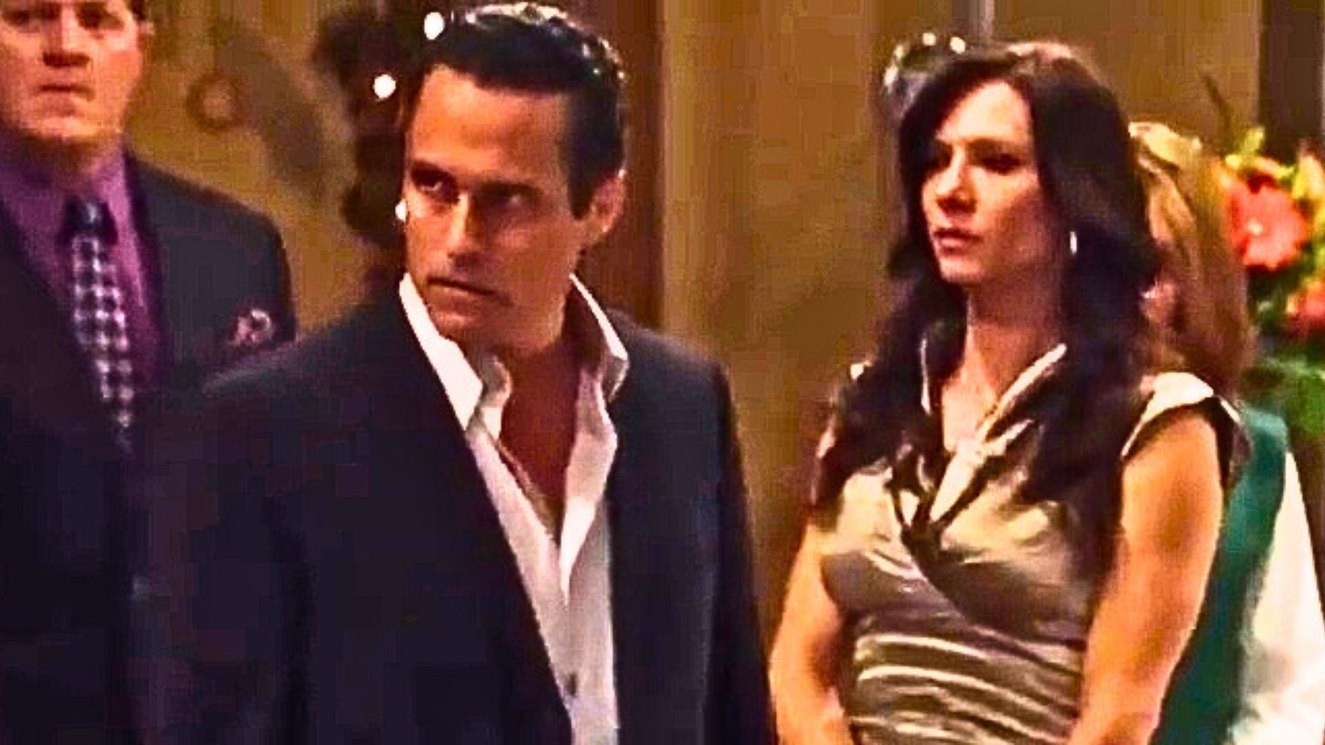 General Hospital&#039;s Sonny is furious that Claudia got his son Michael shot | Image: Twitter (X)