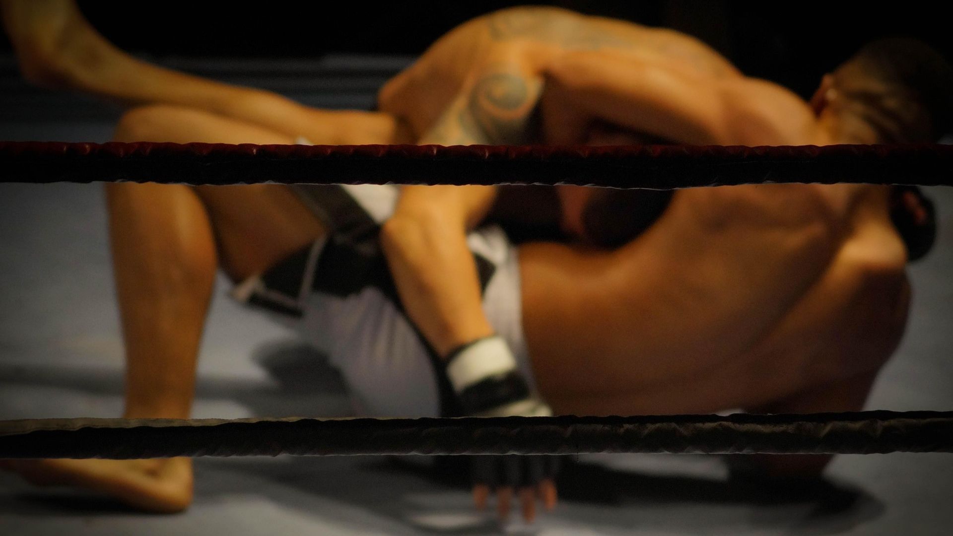 Did a mystery wrestler intervene during Raja Jackson