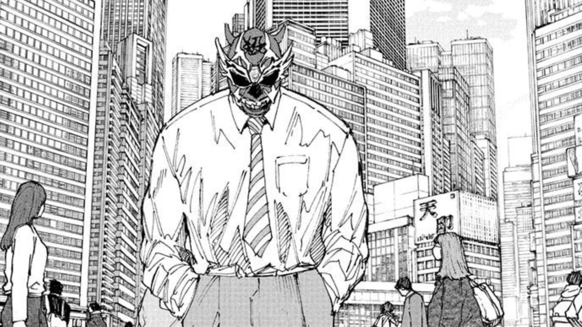 The masked assassin as seen in Sakamoto Days chapter 224 