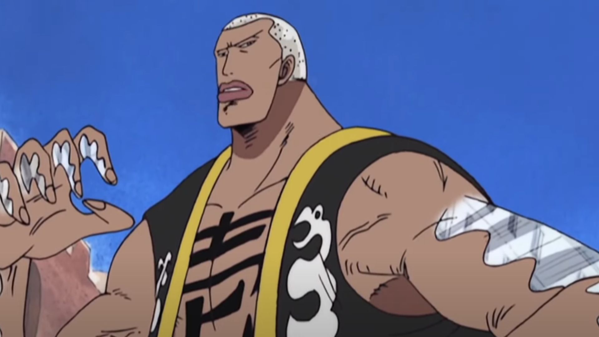 Daz Bonez with Supa Supa no Mi&#039;s ability (Image Source: Toei Animation)