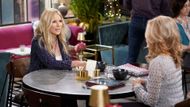 Cricket (Lauralee Bell) is going to ask Lauren (Tracey Bregman) a favor on The Young and the Restless | Image: JPI