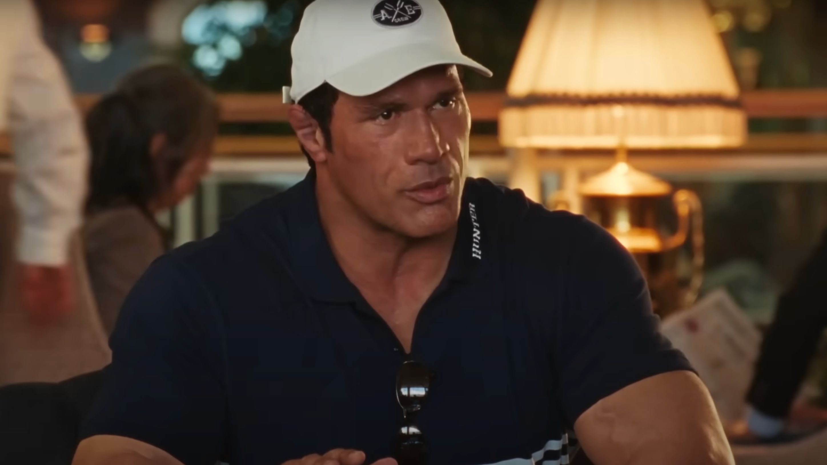 Dwayne Johnson in The Smashing Machine (Image via YouTube/A24)