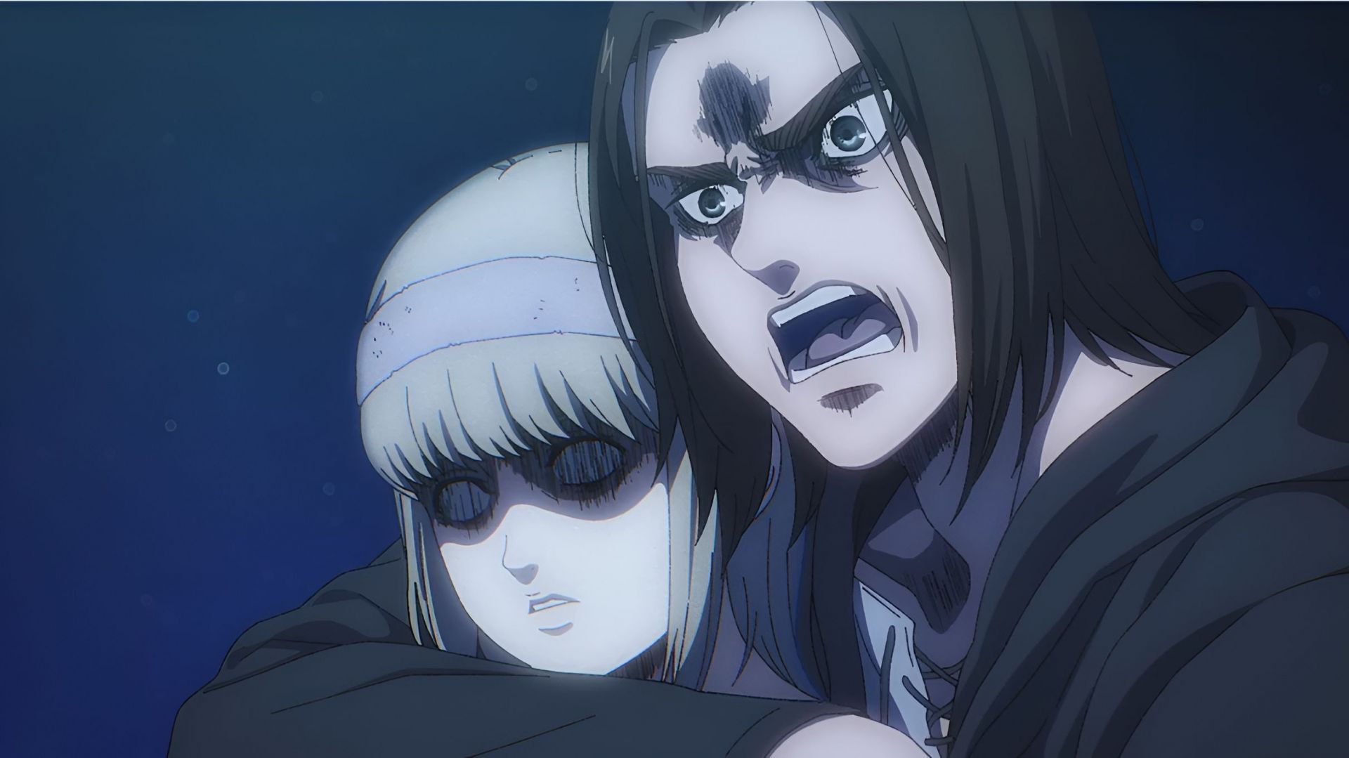 Eren and Ymir as seen in anime 