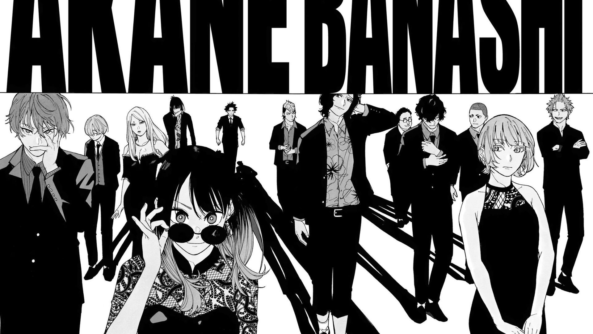 The main cast as seen in the manga (Image credit: Shueisha)