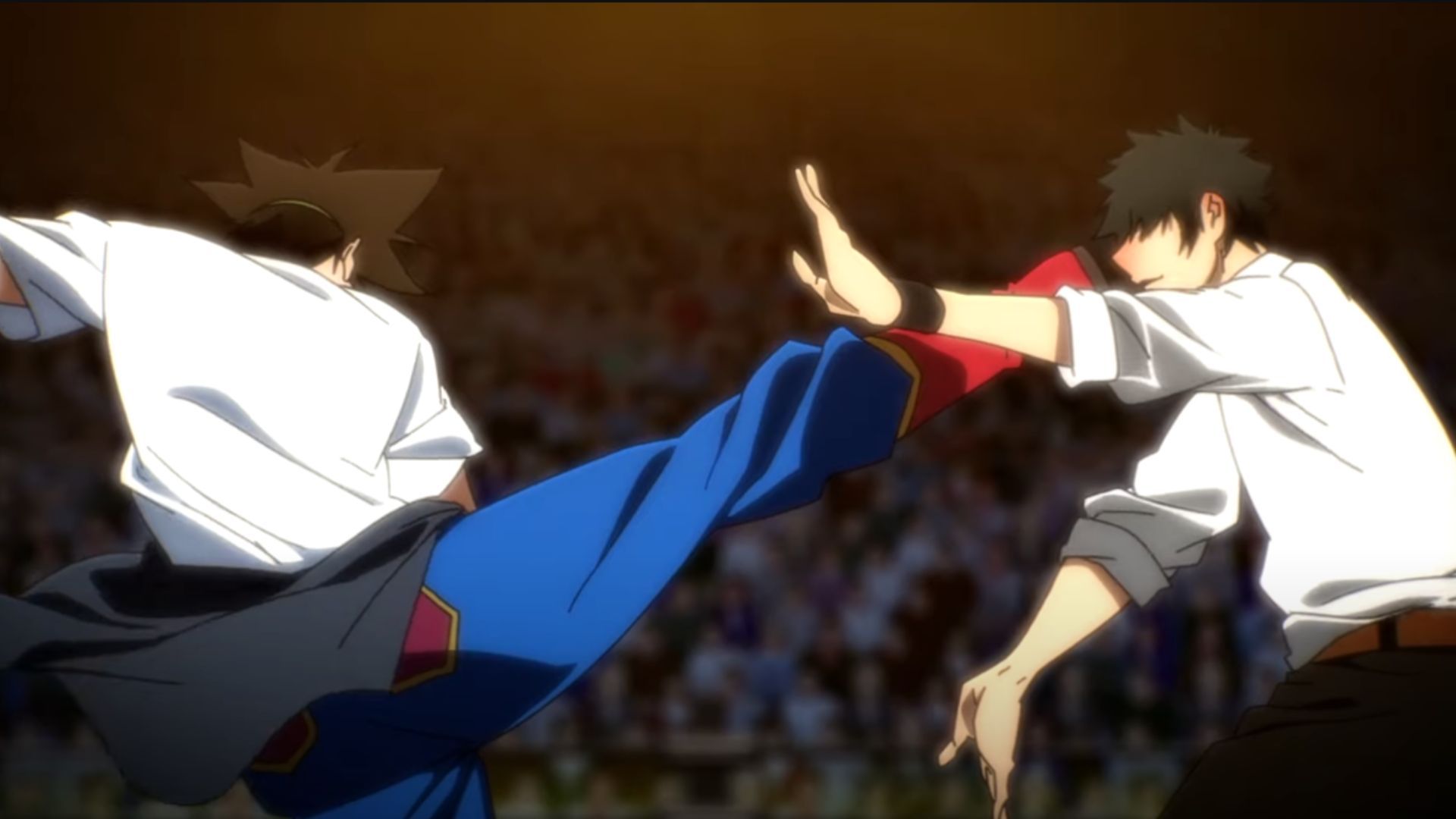 Jin Mori vs. Han Daewi (Image Source: MAPPA Studio)