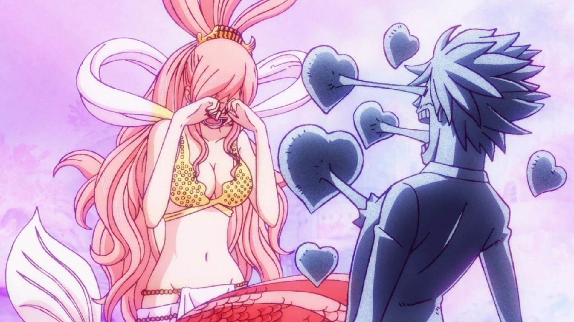 Sanji and Shirohoshi as seen in the One Piece anime (Image credit: Toei Animation)