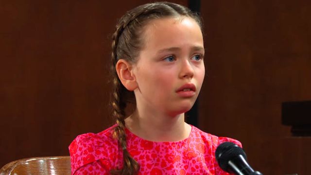 Poor Rachel is a mess on the witness stand | Image: Peacock